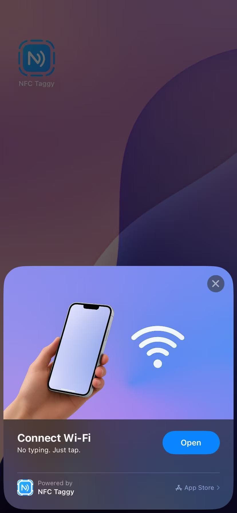 Test Your WiFi Tag - iOS